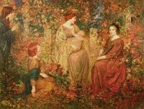 Thomas Edwin Mostyn - The Child Poster Canvas Movie Film Print A0 A1 A2 A3 A4 A5