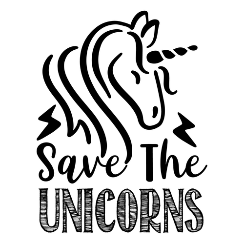 Save The Unicorns-01 Poster Canvas Movie Film Print A0 A1 A2 A3 A4 A5 A6 Art Wal