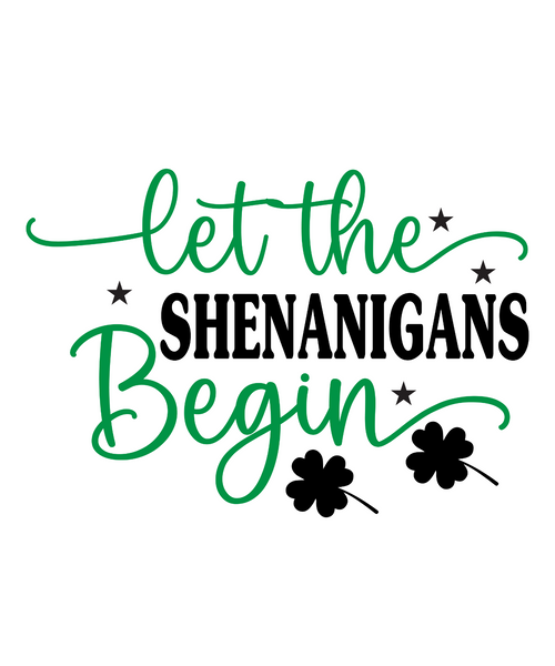 Let the Shenanigans Begin-01 Poster Canvas Movie Film Print A0 A1 A2 A3 A4 A5 A6