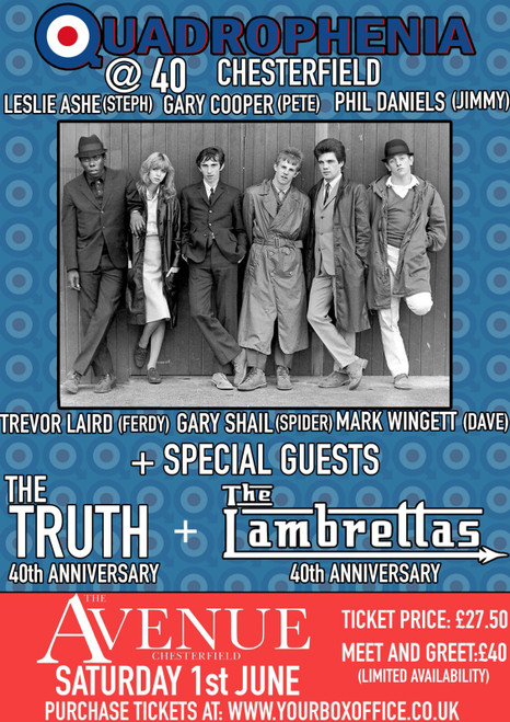 Quadrophenia 12 Poster Canvas Movie Film Print A0 A1 A2 A3 A4 A5 A6 Art Wall Dec