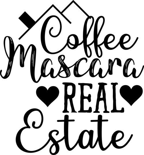Coffee Mascara Real Estate Poster Canvas Movie Film Print A0 A1 A2 A3 A4 A5 A6 A