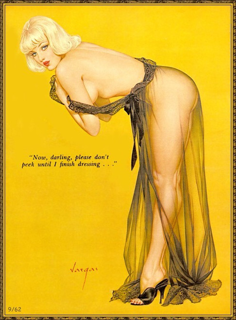 Alberto_Vargas_Pin-Up_Art_126 Art Gallery Poster Canvas Print Wall Decoration A0