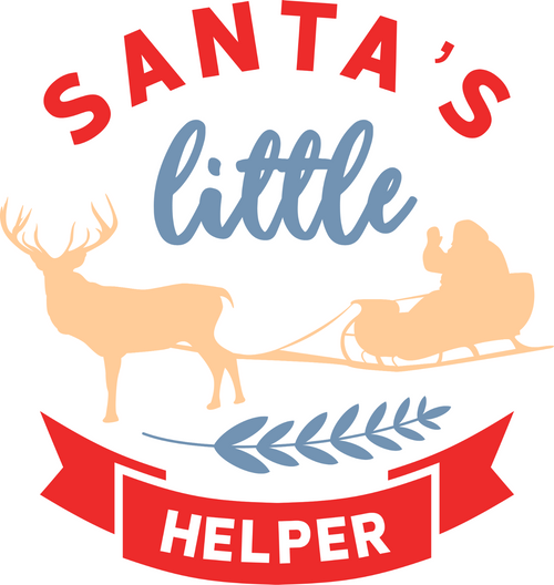 Santas Little Helper Poster Canvas Movie Film Print A0 A1 A2 A3 A4 A5 A6 Art Wal