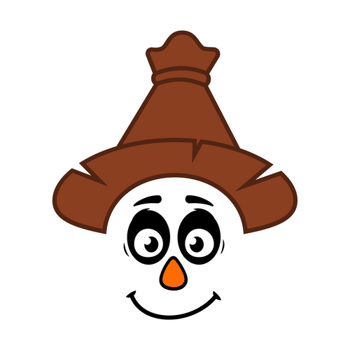 Scarecrow-Face_9 Poster Canvas Movie Film Print A0 A1 A2 A3 A4 A5 A6 Art Wall De