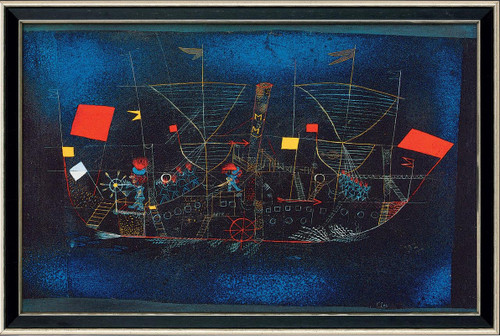 The Adventure Ship Paul Klee