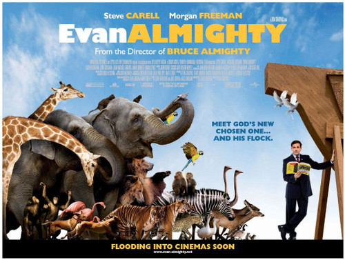 Evan Almighty (2007)_4 Movie Film Poster Canvas iconic design