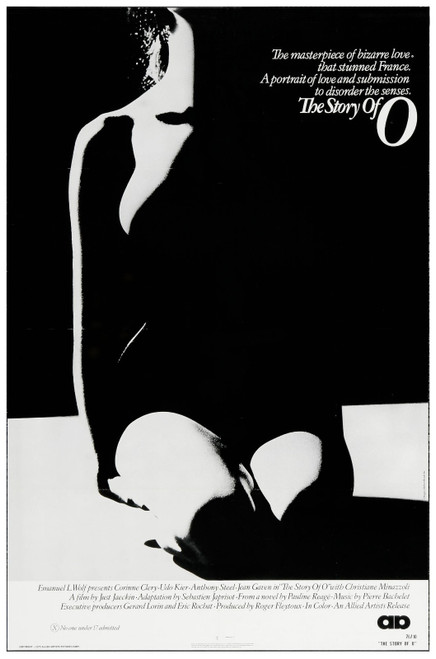 Story Of O 01 Poster Canvas Movie Film Print A0 A1 A2 A3 A4 A5 A6 Art Wall Decor