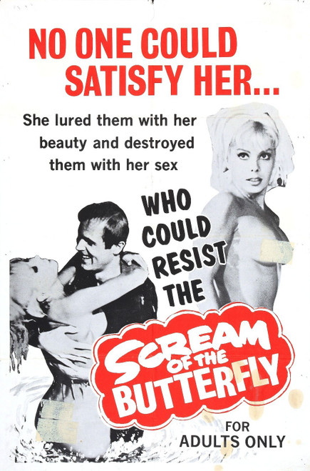Scream Of Butterfly 01 Poster Canvas Movie Film Print A0 A1 A2 A3 A4 A5 A6 Art W