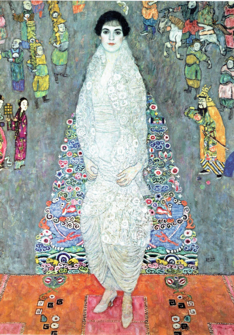 portrait of Elizabeth Lederer -Klimt 1914-16 Poster Canvas Movie Film Print A0 A