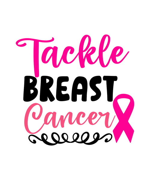 Tackle Breast Cancer-01 Poster Canvas Movie Film Print A0 A1 A2 A3 A4 A5 A6 Art