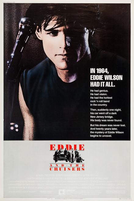 Eddie and the Cruisers (1983)_0 Movie Film Poster Canvas iconic design