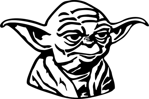 Yoda (2) Poster Canvas Movie Film Print A0 A1 A2 A3 A4 A5 A6 Art Wall Decoration
