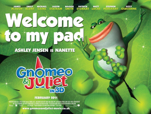 Gnomeo and Juliet (2011)_6 Movie Film Poster Canvas iconic design