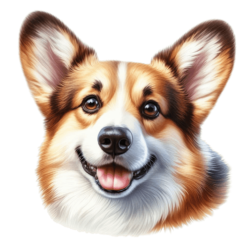 131 Cardigan Welsh Corgi Poster Canvas Movie Film Print A0 A1 A2 A3 A4 A5 A6 Art