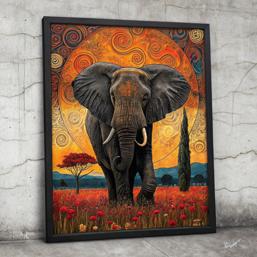 Majestic Elephant Wall Art Print Gift Home Animal Wall Artwork Elephant Picture Majestic Elephant Wall Art Print Gift Home Animal Wall Artwork Elephant Picture