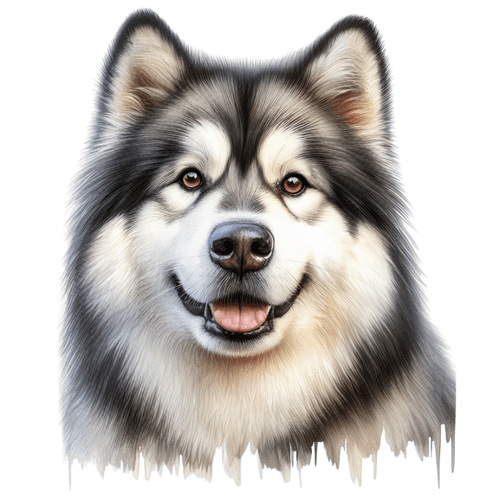 120 Alaskan Malamute Poster Canvas Movie Film Print A0 A1 A2 A3 A4 A5 A6 Art Wal