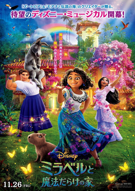 Encanto (2021)_5 Movie Film Poster Canvas iconic design