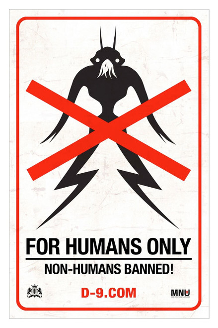 District 9 (2009)_1 Movie Film Poster Canvas iconic design