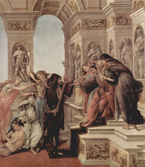 Sandro_Botticelli_022 Poster Canvas Movie Film Print A0 A1 A2 A3 A4 A5 A6 Art Wa