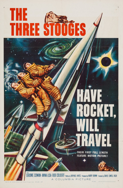 Have Rocket, Will Travel (1959)_0 Movie Film Poster Canvas iconic design