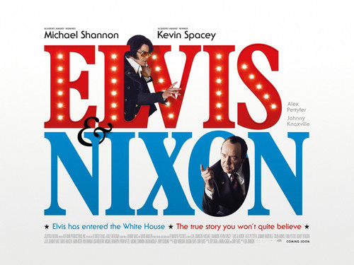 Elvis & Nixon (2016)_3 Movie Film Poster Canvas iconic design
