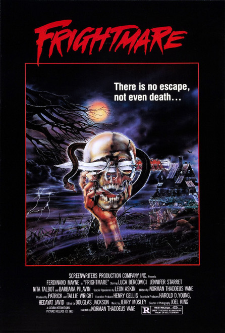 Frightmare (1983)_0 Movie Film Poster Canvas iconic design