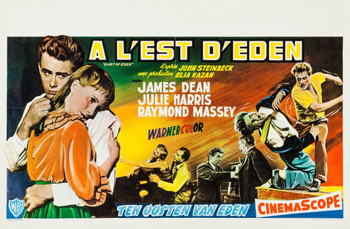 East of Eden (1955)_9 Movie Film Poster Canvas iconic design