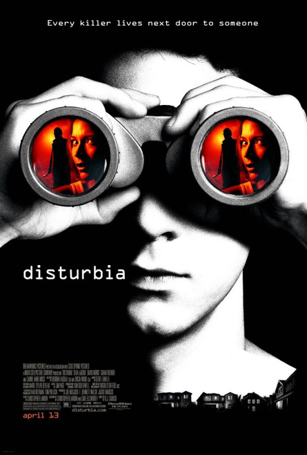 Disturbia (2007)_1 Movie Film Poster Canvas iconic design