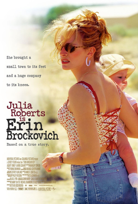 Erin Brockovich (2000)_0 Movie Film Poster Canvas iconic design