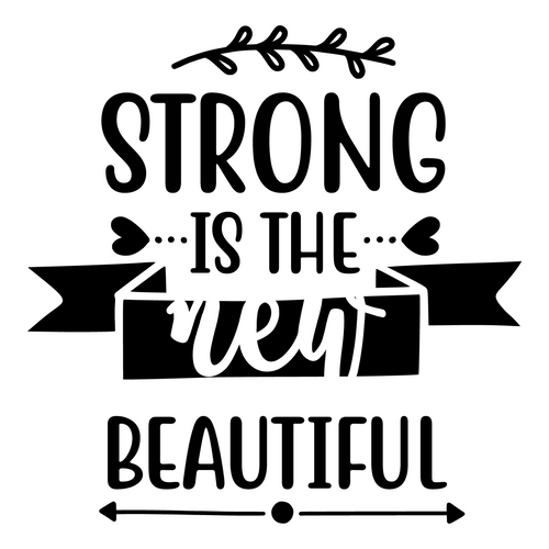 strong is the new beautiful-01 Poster Canvas Movie Film Print A0 A1 A2 A3 A4 A5