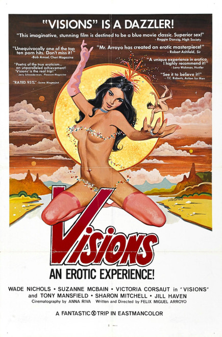 Visions 1977 01 Poster Canvas Movie Film Print A0 A1 A2 A3 A4 A5 A6 Art Wall Dec