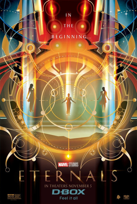 Eternals (2021)_18 Movie Film Poster Canvas iconic design