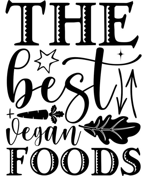 The best vegan foods-01 Poster Canvas Movie Film Print A0 A1 A2 A3 A4 A5 A6 Art