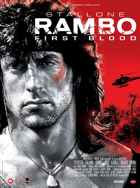 Rambo 46 Poster Canvas Movie Film Print A0 A1 A2 A3 A4 A5 A6 Art Wall Decoration