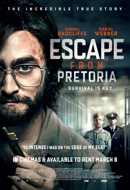 Escape from Pretoria (2020)_2 Movie Film Poster Canvas iconic design