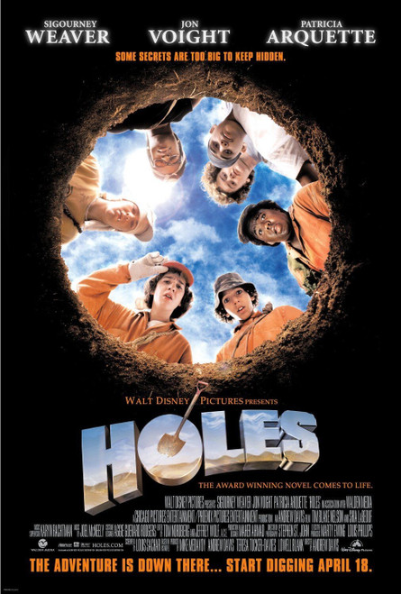 Holes (2003)_0 Movie Film Poster Canvas iconic design