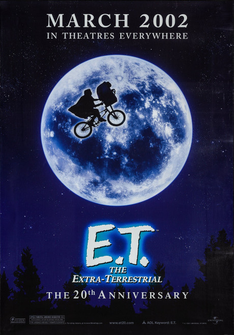 E.T. the Extra-Terrestrial (1982)_9 Movie Film Poster Canvas iconic design