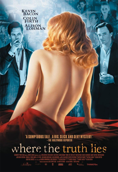 Where the Truth Lies (2005)_1 Poster Canvas Movie Film Print A0 A1 A2 A3 A4 A5 A