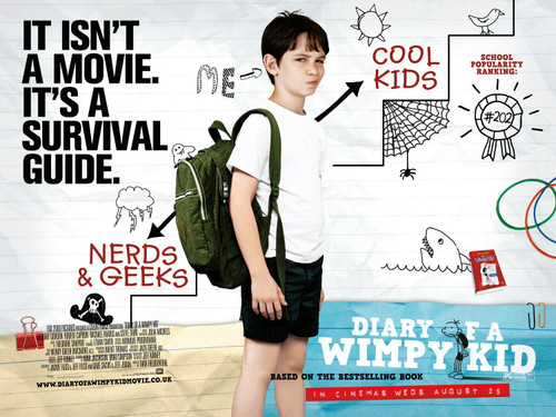 Diary of a Wimpy Kid (2010)_9 Movie Film Poster Canvas iconic design