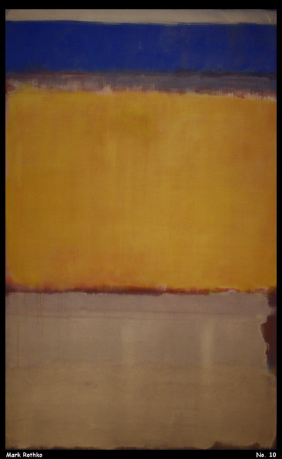mark-rothko---no-10--jpb_21453912489_o(1) Poster Canvas Print Art Painting Decor