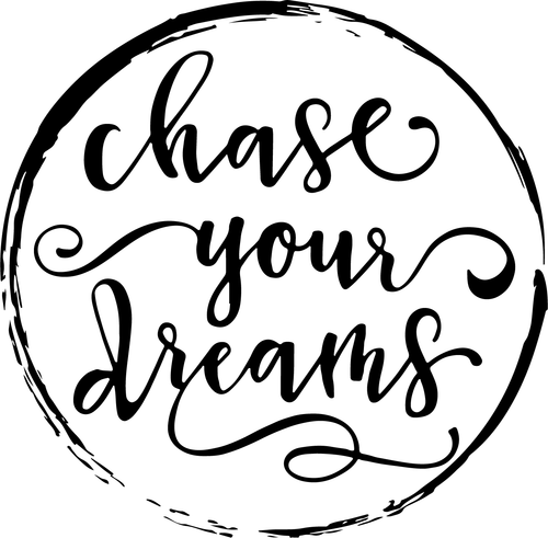 chase your dreams (2) Poster Canvas Movie Film Print A0 A1 A2 A3 A4 A5 A6 Art Wa