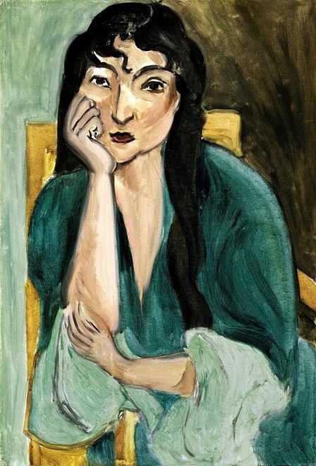 Portrait of Laurette Italian model 1916 1917 Henri Matisse