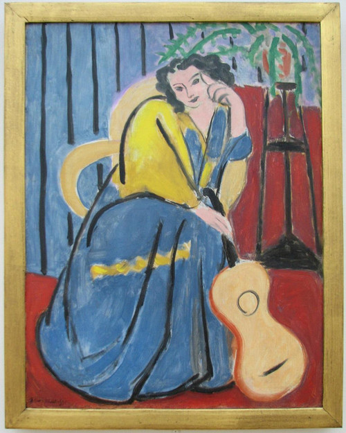 Roses are red art is blue Henri Matisse