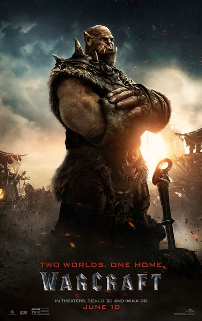 Warcraft (2016)_11 Poster Canvas Movie Film Print A0 A1 A2 A3 A4 A5 A6 Art Wall