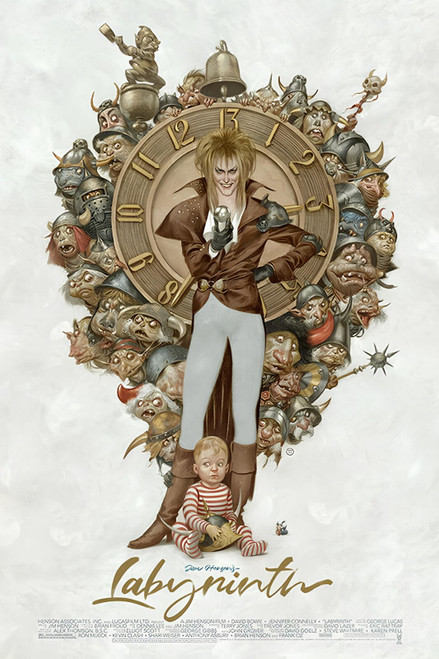 Labyrinth 2 (1) Poster Canvas Movie Film Print A0 A1 A2 A3 A4 A5 A6 Art Wall Dec