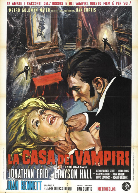 House Of Dark Shadows 04 Poster Canvas Movie Film Print A0 A1 A2 A3 A4 A5 A6 Art