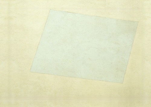 Kazimir Malevich - Suprematist Composition White on White dodane boki - dobre dl