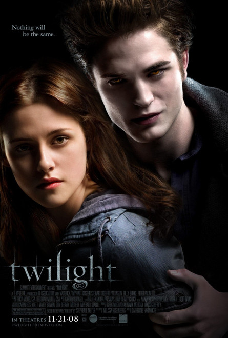 Twilight (2008)_5 Poster Canvas Movie Film Print A0 A1 A2 A3 A4 A5 A6 Art Wall D