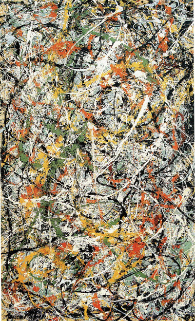 Jackson Pollock - Nr.3 1949 Poster Canvas Movie Film Print A0 A1 A2 A3 A4 A5 A6