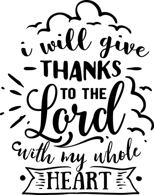 I will give thanks Funny Poster Creative Canvas Print A0 A1 A2 A3 A4 A5 A6 Art W